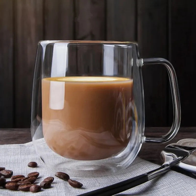 Tasse à café en verre